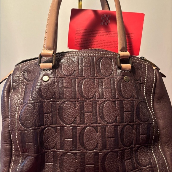 Carolina Herrera Handbags - Brown Leather Handbag